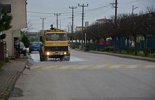 Sanayi Mahallesi dezenfekte edildi