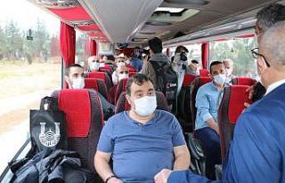 Şanlıurfa’da karantina süresi biten 315 kişi...