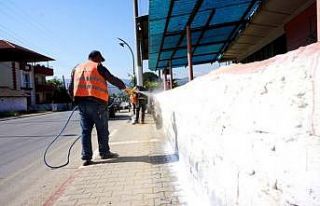 Sarıgöl Belediyesinden badanalı hijyen çalışması