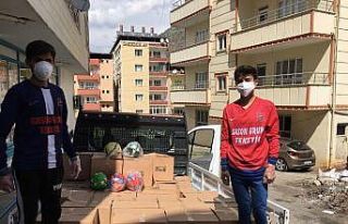 Sason Gençlik Spor Kulübünden ihtiyaç sahibi ailelere...