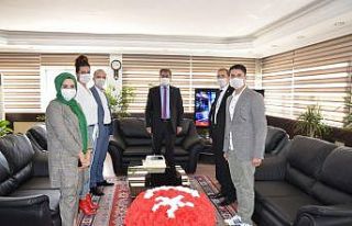 Şehit aileleri ve gazilerden Batman Emniyet Müdürü...