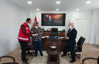 Şehit babasından kampanyaya destek