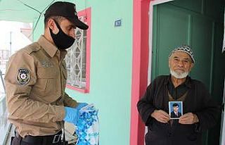 Şehit babasının ihtiyacını polis karşıladı
