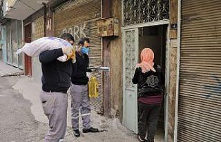 Şehitkamil’de yardımlar aralıksız devam ediyor