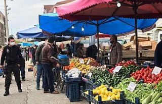 Semt pazarında Ramazan öncesi hareketlilik