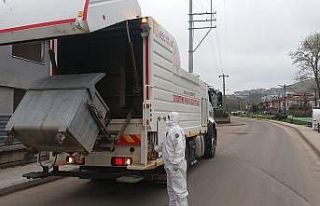 Serdivan Belediyesi ekipleri ilçede çalışmalarına...