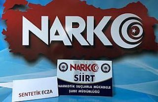 Siirt Açık Ceza ve İnfaz Kurumu bahçesinde uyuşturucu...