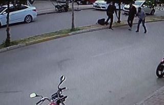 Silahlı çatışma kameralara yansıdı