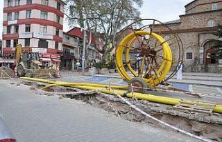 Simav’da doğalgaz çalışmaları hız kazandı