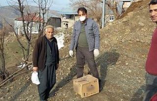 Sincik ilçesinde yaşlıların ihtiyaçları tek...