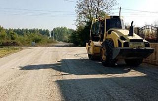 Şıralık Mahallesinde yol açma çalışmalarında...