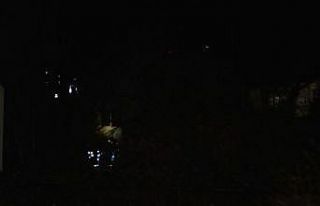 Şişli’de iki katlı ahşap bina alev alev yandı