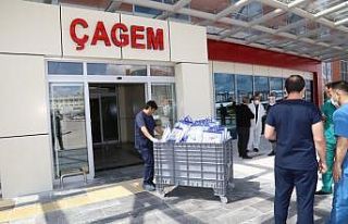 Sivas Belediyesi sağlık çalışanlarını unutmadı