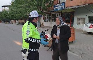 Sokağa çıkanlar ceza yedi