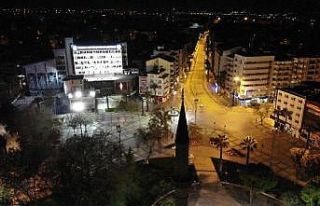 Sokağa çıkma yasağı sonrası Denizli hayalet...