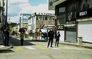 Sokağa çıkma yasağının ilk günü Siverek’te...