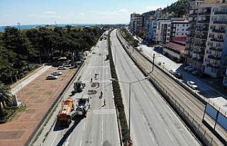 Sokağı çıkma kısıtlamasını fırsat bilen belediye...