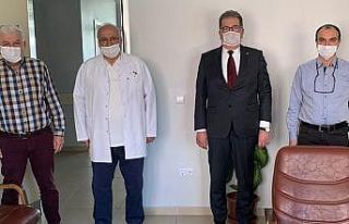 Söke Ticaret Borsası solunum cihazı bağışladı