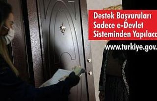 Sosyal destek yardımları e-devlet üzerinden yapılacak