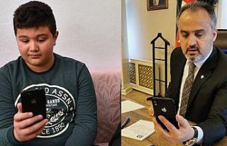 Sosyal medyadan top istedi, Başkan yerine getirdi