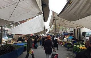 Sultangazi’de pazarlarda Ramazan yoğunluğu