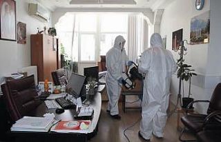 Sungurlu’da dezenfekte çalışmaları aralıksız...