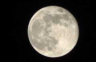 ‘Süper Ay’ Adıyaman’da kartpostallık görüntüler...