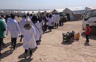 Suriyeli sağlık bilimleri öğrencilerinden Korona...