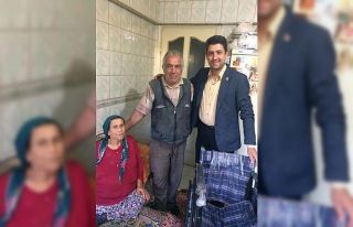 Suriyelinin tekerlekli sandalye bağışı, bir hastaya...