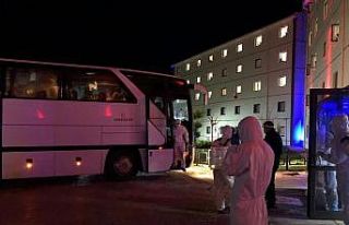 Suudi Arabistan’dan getirilen 80 kişi Burdur’da...