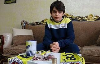 Tablet için biriktirdiği parasını “Biz Bize...