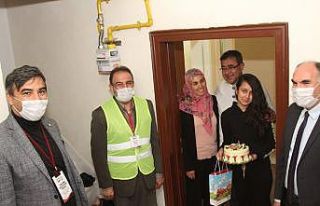 Talas’ta 23 Nisan çocuklarına sürpriz doğumgünü