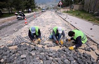 Tarihi Birinci Caddede yenileme çalışmaları başladı