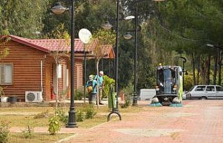 Tarsus’ta 40 kişilik konukevi sağlık çalışanları...