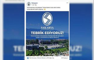 Tatangalar’dan SAÜ’ye tebrik