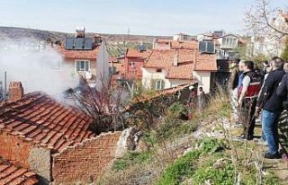 Tavşanlı’da korkutan yangın