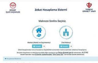TDV zekat hesaplama modülü zekat hesaplamayı kolaylaştırıyor