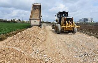 Tekirdağ Şehir Hastanesi bağlantı yolu çalışmaları...
