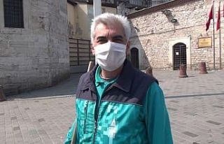 Temizlik görevlisi: “Onlar evde kalsın biz işimizin...
