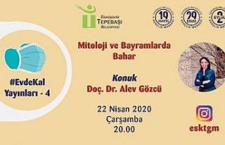 Tepebaşı’nda #EvdeKal yayınları devam ediyor