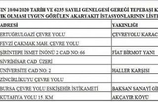 Tepebaşı’nda sokağa çıkma yasağı sürecinde...