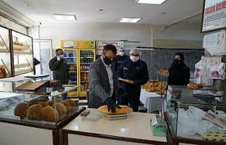 Terme’de fırınlara Ramazan denetimi