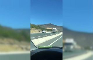 Ters yönde giden sürücüye bin 228 lira ceza kesildi