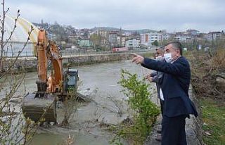 Tersakan’da temizlik çalışması