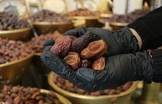 Tezgahtaki hurmalar kargoyla evlere gönderiliyor