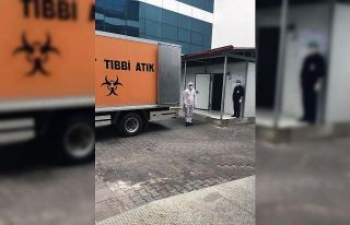 Tıbbi atık bertaraf tesisinde korona virüs tedbirleri...