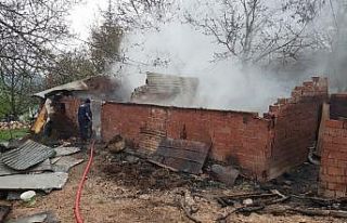 Tokat’ta ahır yangınında 7 büyükbaş hayvan...