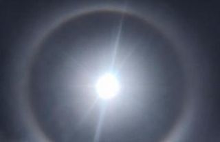 Tokat’ta enteresan doğa olayı, bakan bir daha...