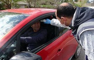 Tokat’ta şehirlerarası yollarda korana virüs...