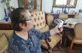 Torun hasretlerini görüntülü görüşme ile gerçekleştiriyorlar